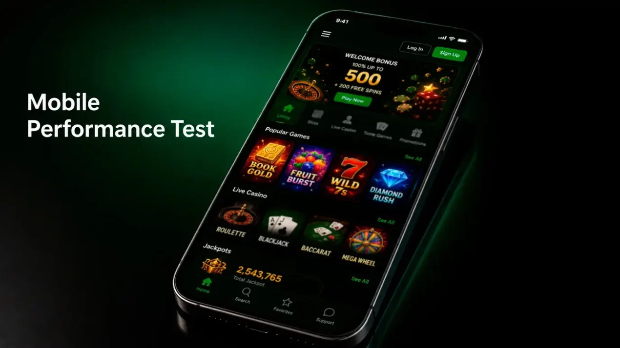 Luck Casino App and Mobile Site: Performance Testing, Login Flow, and Feature Comparison